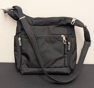 lot 172SC image: Travelon Crossbody Bag - Black Nylon