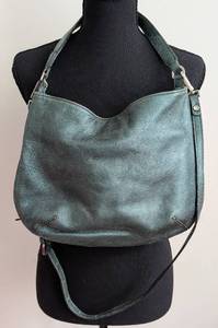 lot 218AG image: Gianni Chiarini Firenze Green Leather Purse