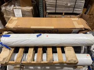 lot 175 image: CHALLENGE SAILCLOTH BLACK FABRIC