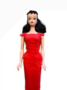 lot 26 image: Barbie Ponytail 1959 Japan Pat Pend Mattel 11.5in Vintage Doll