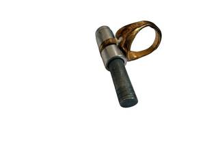 lot 119 image: To mix whistle ring - copper ring around steel shaft