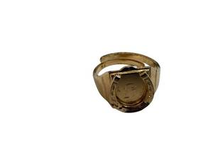 lot 125 image: Lucky Charms Boy Ring - Gold-Tone Costume Jewelry
