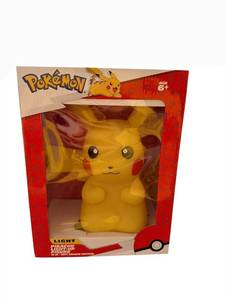 lot 155 image: Pokmon Pikachu Light-Up Figure - Window Box Packaging, Ages 6