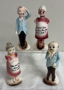 lot 89MA image: Vintage Salt & Pepper Shakers - 2 Sets, Japan Marked