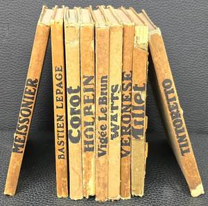 lot 159MP image: Vintage 9 Volume Masterpieces in Colour Book Set