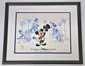 lot 182PC image: Rare Mickey Mouse Sericell entitled The Magic of Disney Animation  Mickey Mouse Sericell