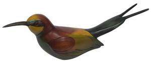 lot 193CH image: Bee Eater Carved Bird - Feathers Gallery Limited Edition 4292000