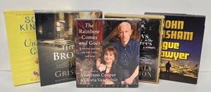 lot 262CH image: 5 Audiobook CD Sets - Mixed Authors