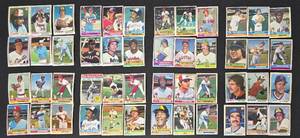 lot 329BL image: 48 Baseball Cards - Vintage 1970s-1980s Collection (All Teams)