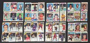 lot 332BL image: Vintage NHL Hockey Trading Cards Collection - 1970s-80s Multi-Team Set