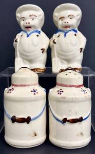 lot 133 image: Shawnee Salt & Pepper Shakers -(Lot of 2)
