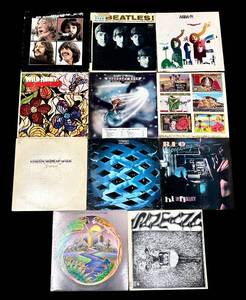 lot 140 image: 11 Vintage Vinyl LP Collection - The Beatles, ABBA, Beach Boys & More
