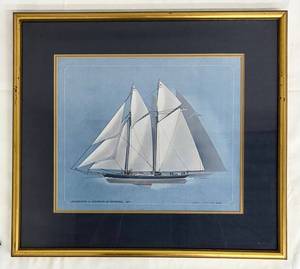 lot 228 image: Madeline vs Countess of Duffern - 1876 Wall Art Print (Framed)