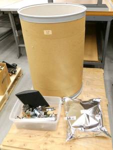 lot 17 image: Pallet of misc - hose, motors, filament