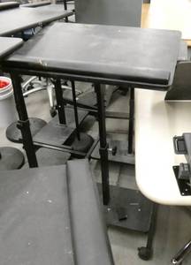 lot 33 image: FOUR portable laptop stands and a jam stand