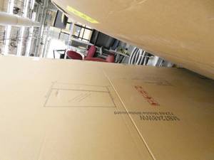 lot 69 image: New in box 72x48 Mobile whiteboard