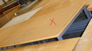 lot 91 image: Wood top workbench 36x60 (taller one)