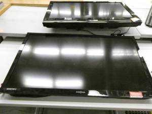 lot 97 image: Toshiba 42 and Insignia 37 monitors