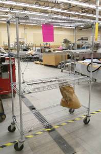 lot 101 image: metro cart and contents