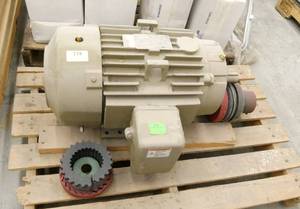lot 174 image: Electric motor 15hp 460V