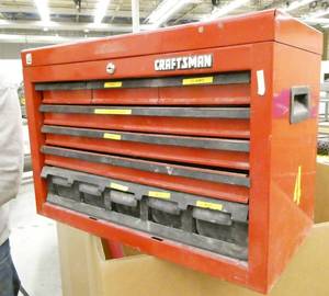 lot 182 image: Craftsman toolbox