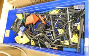 lot 198 image: Large Lot of hexallen wrenches