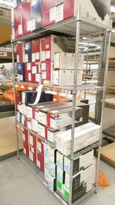 lot 212 image: metro shelf that the toner is on, 18x48x72