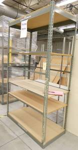 lot 237 image: Garage shelving  unit