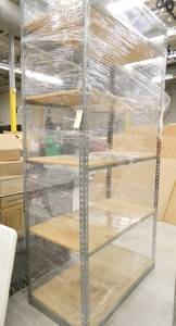 lot 238 image: Garage shelving  unit