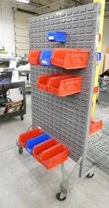 lot 265 image: Double sided Bin hanger panel 36x54