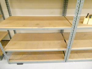 Two shelving units 2x4x6