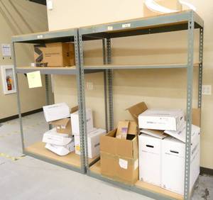 lot 308 image: Two shelving units 2x4x6