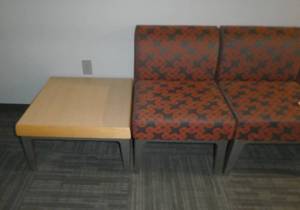 lot 312 image: Reception area seating and tables