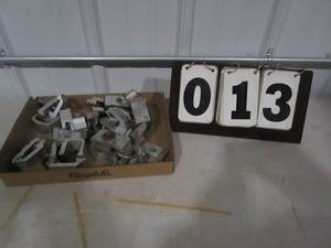 lot 13 image: Assortment of Camper-Topper Clamps