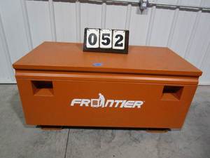 lot 52 image: Frontier Job Site Tool Box