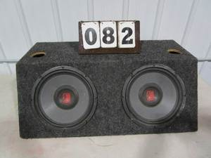 lot 82 image: Rockford Fosgate Series 1 Speaker Box