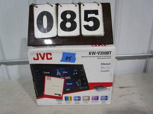 lot 85 image: JVC Monitor with DVD Receiver