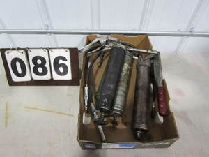 lot 86 image: Assorted Grease Guns