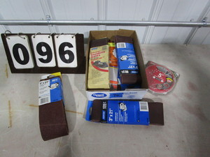 lot 96 image: Sanding Belts