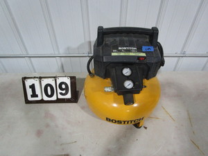 lot 109 image: Bostitch Air Compressor - 6 gallon