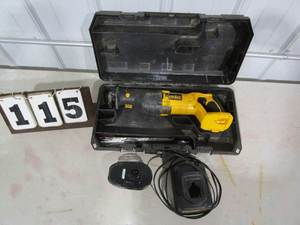 lot 115 image: DeWalt Cordless Sawzall