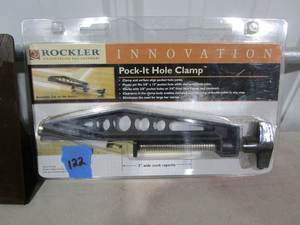 lot 122 image: Rockler Woodworking Pock-it Hole Clamp