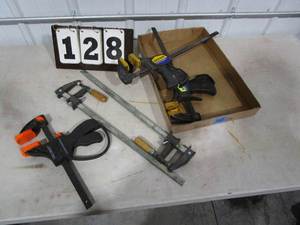 lot 128 image: Clamp Assortment