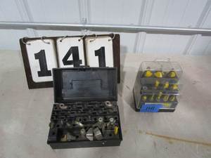 lot 141 image: Carbide Tipped Router Bit Sets
