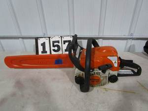 lot 157 image: Stihl MS180 Chainsaw