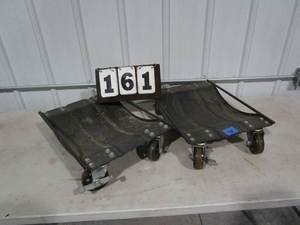 lot 161 image: Larin Auto Wheel Dollies