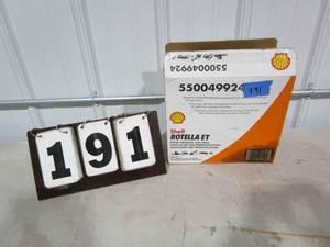 lot 191 image: Shell Rotella ET Grease