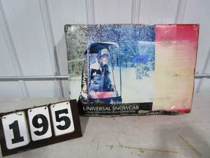 lot 195 image: Universal Snowcab