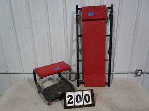 lot 200 image: Auto Creeper & Shop Roller Seat