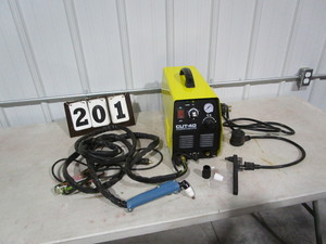 lot 201 image: Jegs Cut-40 DC Inverter  Plasma Cutter